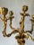 Brass Early 20th Century French Gilt Brass Louis XV Style 5 Light Candelabra For Sale - Image 8 of 12