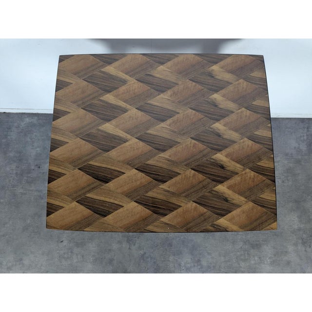 Italian Marquetry Side Table, 1950s For Sale - Image 3 of 6