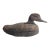 Early 20th Century Primitive Weathered Wood & Cork Duck Decoy For Sale