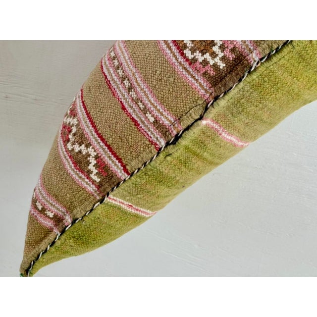 Early 20th Century Turkish Kilim Pillow For Sale - Image 13 of 14