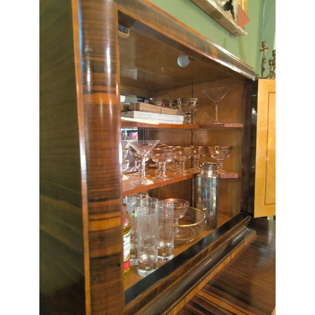 Hand-Inlaid Bar Cabinet by Cornelio Ferrandi, 1960s For Sale - Image 16 of 18