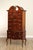 American Drew Queen Anne Style Cherry Highboy Chest For Sale - Image 12 of 17
