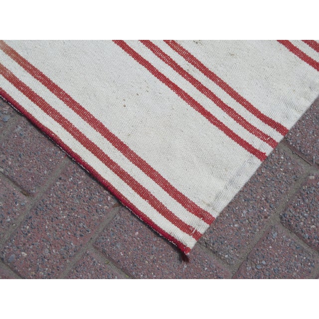 20th Century Turkish Extra Long Kilim Runner Stairs Rug For Sale - Image 6 of 11
