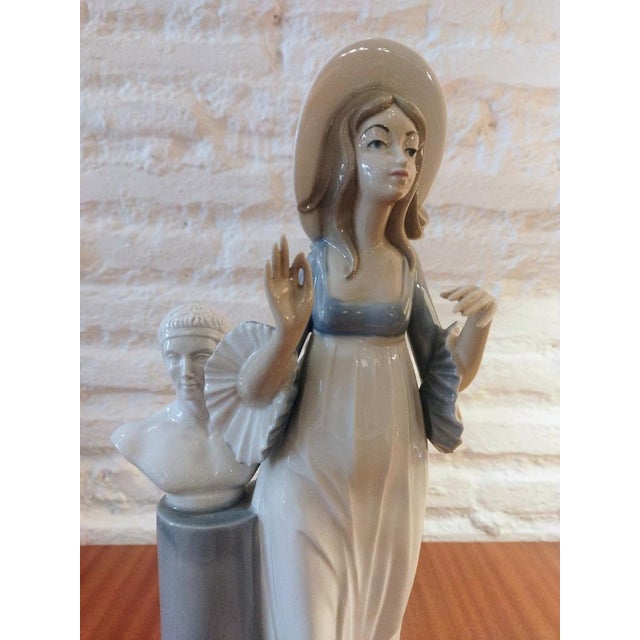 Ceramic Romantic Style Porcelain Figure by Piezzas, 1960s For Sale - Image 7 of 15