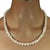 A 22‑inch iridescent double‑shine creamy white pearl necklace like this deserves a description that captures its quiet...