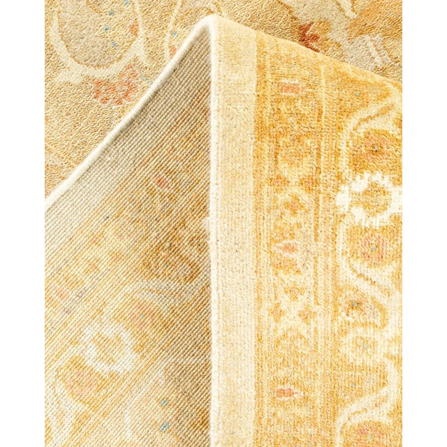 Vintage Traditional Hand Knotted Wool Area Rug, Ivory - 8'0" X 9'10" For Sale In New York - Image 6 of 9