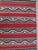 Textile Navajo Vintage Sw Native Rose Jones Woven Red & Gray Wool Rug Tapestry Blanket For Sale - Image 7 of 8