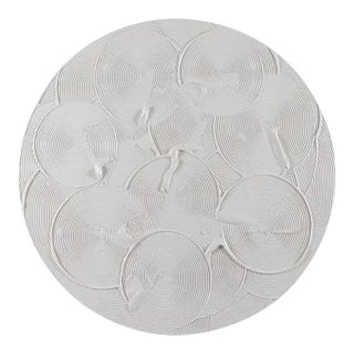 "Rythm" Minimalist Mixed-Media Painting by Aude Herledan For Sale