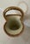 Royal Satsuma Pottery Basket Vase For Sale - Image 4 of 6