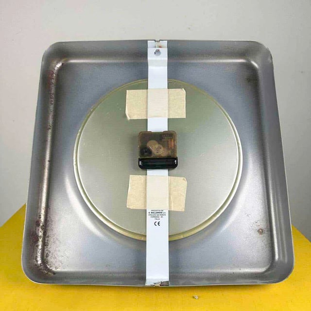 Vintage Wall Clock from Lavazza For Sale - Image 6 of 8