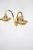 Art Deco Double Light Brass Wall Lamps with Glass Sticks, Vienna, Austria, 1920s, Set of 2 For Sale - Image 10 of 18