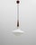 1950s Dutch Philips Wood and Opal Glass Pendant Lamp By Louis Kalff For Sale - Image 16 of 18