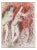 Marc Chagall, Adam, Eve and the Forbidden Fruit, Lithograph, 1960 For Sale