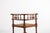 Antique Walnut Corner Chair with Spindle Back and Straw Seat, 1890s For Sale - Image 6 of 12