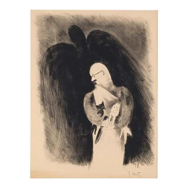 La Chanson de l'Agneau que le Chat eu Mangé - by J.Hertz - XX century Unknown For Sale