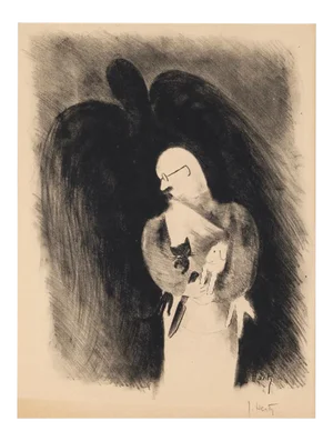 La Chanson de l'Agneau que le Chat eu Mangé - by J.Hertz - XX century Unknown