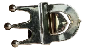 Vintage Silver-Plated Crown Bottle Opener, Italy, 1980s