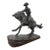 Vintage Large Scale Patinated Bronze Frederic Remington Sculpture For Sale
