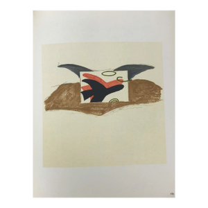 Georges Braque Lithograph P169 Pour Lettera Amorosa 1963