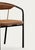 Not Yet Made - Made To Order Chairman Chair in Walnut with Upholstery in Cognac by Henrik Tengler for One Collection For Sale - Image 5 of 16