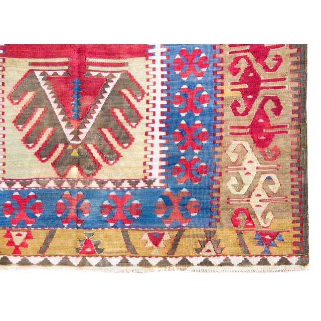 Early 20th Century Turkish Konya Kilim For Sale - Image 11 of 14