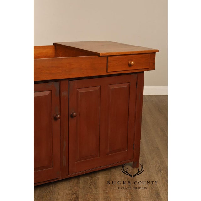 Large Reproduction Dry Sink Made by Wayne Kramer For Sale - Image 4 of 18