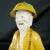 Ceramic 1900s Late Qing/Republic Chinese Mandarin Elderly Man Porcelain Figure For Sale - Image 7 of 11