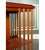 Wood Sheraton Revival Inlaid Burr Yew Revolving Bookcase For Sale - Image 7 of 12