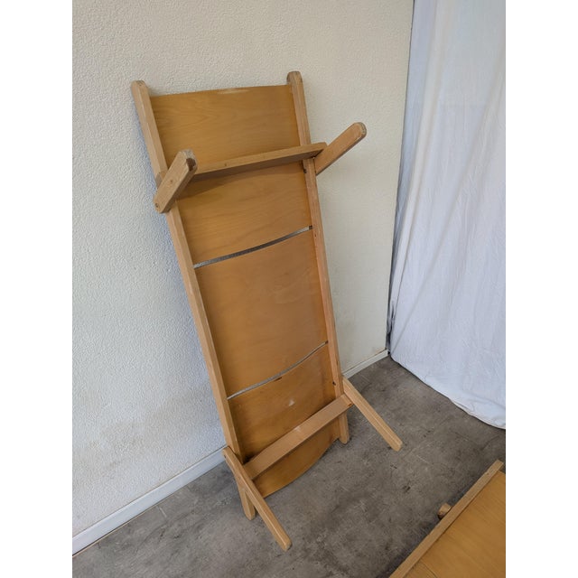 Vintage Folding Wooden Daybed, 1970s For Sale - Image 18 of 18