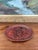 Vintage Hand-Hammered Copper Plate With Patina. For Sale - Image 9 of 10