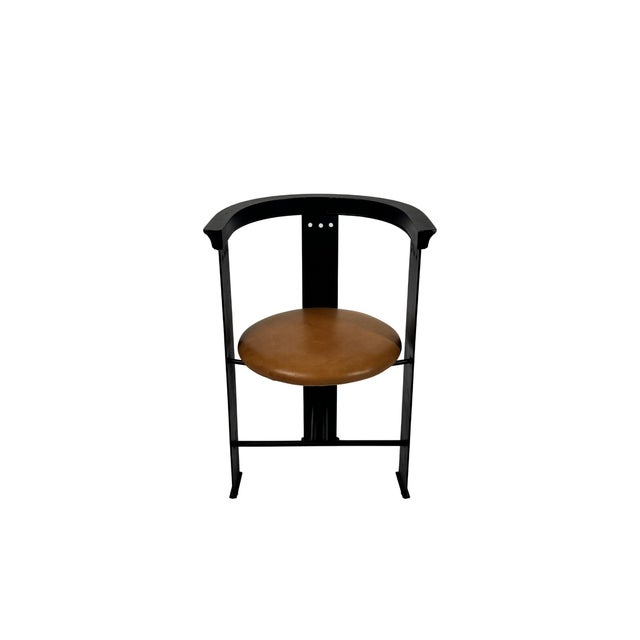 Chair designed by Alfredo Arribas for the iconic Network Café project, winner of the 1987 FAD Interior Design Award. A...