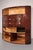 Brown Goatskin Bar Cabinet with Electric Lift and Mirror Interior by Aldo Tura, 1960 For Sale - Image 6 of 15