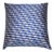 Blue Silk Ikat Pillow For Sale