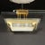 Art Deco Machine Age Polished Brass Glass Rod Chandelier by Petitot For Sale - Image 13 of 18