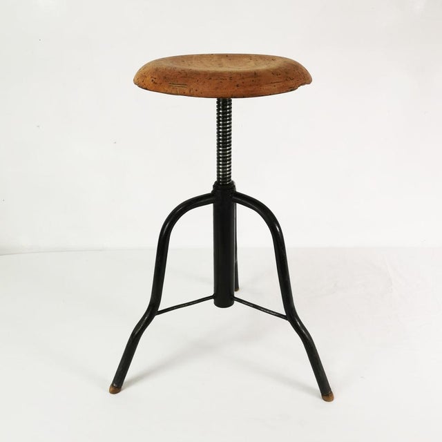 Bauhaus Swivel Stool, 1960s For Sale - Image 11 of 11