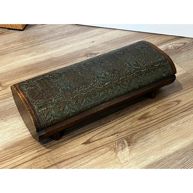 Antique Wooden Box For Sale In New York - Image 6 of 14