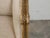 French 19th Century Louis XVI Style Giltwood Wingback Settee with Carved Motifs For Sale - Image 9 of 10