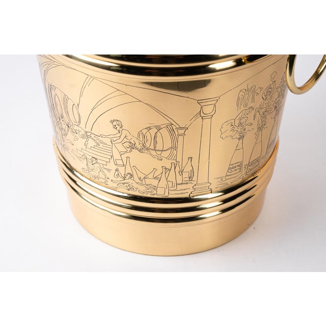 Vintage Brass Champagne Bucket, 1920s For Sale - Image 12 of 18