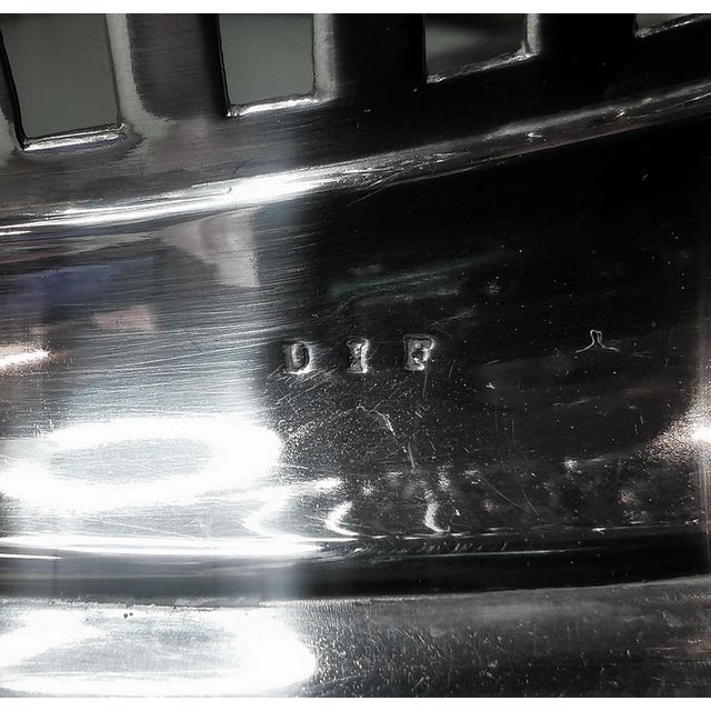 Art Nouveau Silver Jardinière with Cut Glass Liner from Bruckmann & Sons, Germany, 1890s For Sale - Image 10 of 11