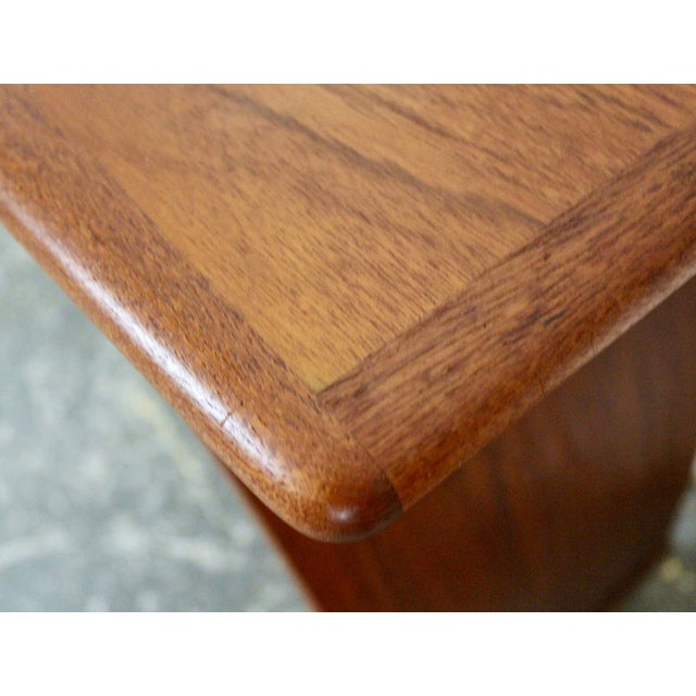 Vintage Teak Console Table For Sale - Image 9 of 10