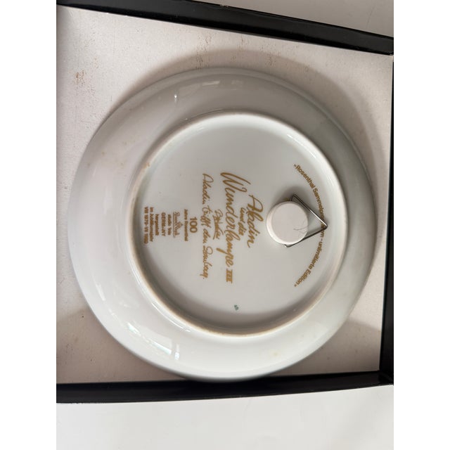 Rosenthal Aladdin Meets the Wizard Collector's Plate by Bjørn Wiinblad for Rosenthal, Germany, 1970s For Sale - Image 4 of 5