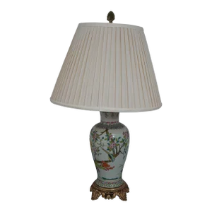 Chinoiserie Porcelain Asian Inspired Table Lamp