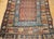 19th Century Kurdish Wide Runner Rug, Hand-Knotted Wool, Allover Paisley Pattern, Terracotta & Blue, 4x12 For Sale - Image 15 of 15