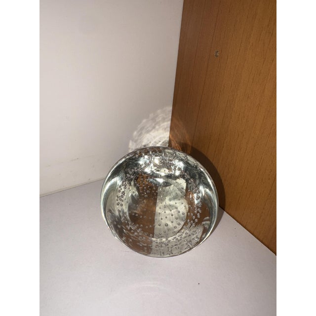 Vintage Murano Glass Paperweight, 1950 For Sale - Image 6 of 7