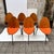 A6 Chairs in Wood and Leather by Joseph-André Motte for Steiner, France, 2000s, Set of 6 For Sale - Image 10 of 18