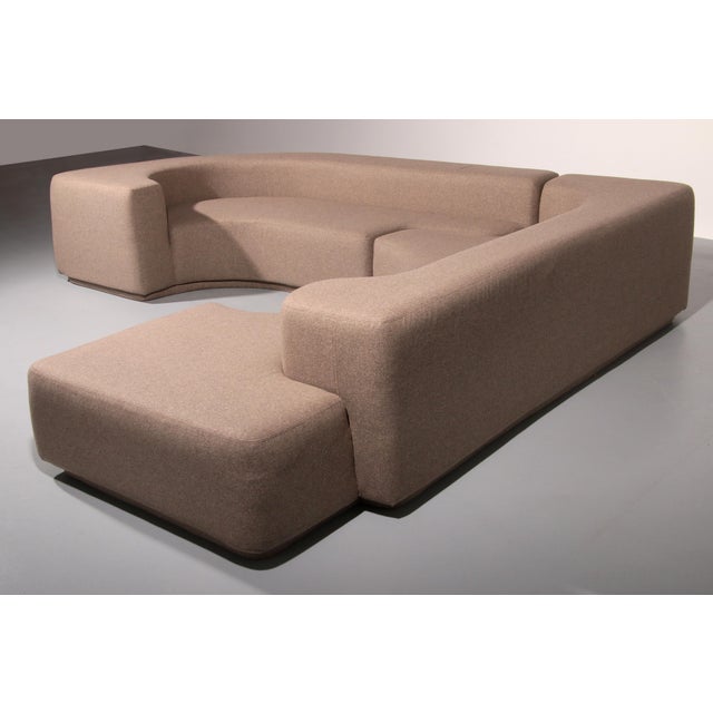 Beige Lara Sofa by Roberto Pamio and Renato Toso for Stilwood, 1958, Set of 2 For Sale - Image 8 of 14