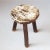 1950s Vintage French Wooden Stool, 1950s For Sale - Image 5 of 5