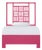 Finn Standard Bed Twin Extra Long - Pink For Sale
