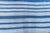Doris Leslie Blau Dhurrie Mid-Century Blue With Navy Blue Flatweave Cotton Rug For Sale - Image 4 of 8