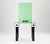 Ernest Cabinet in Powder-Coated Aluminum by altreforme Dimensions: D 55 x W 100 x H 187 cm. Materials: Powder-coated...